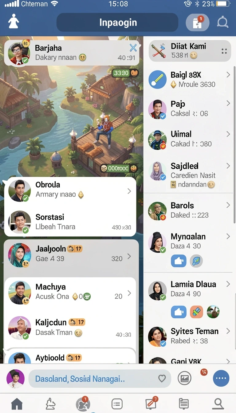Pratinjau layar Aplikasi rv3 Terbaru untuk Android dan iOS